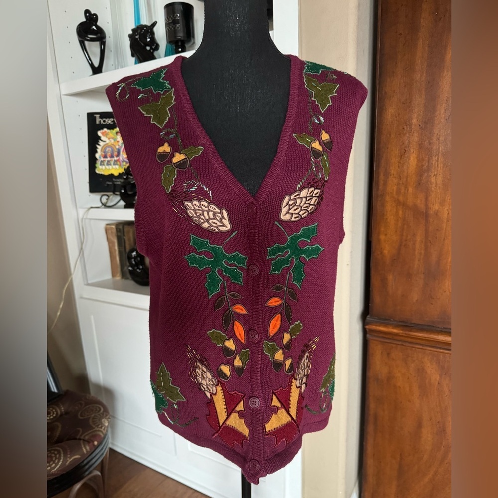 Bobby Brooks Vintage Embroidery Vest